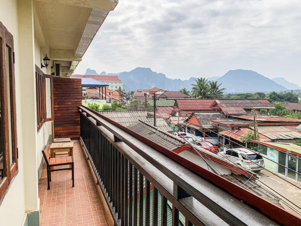 Bountang Mountain View Riverside Hotel Vang Vieng Exterior photo
