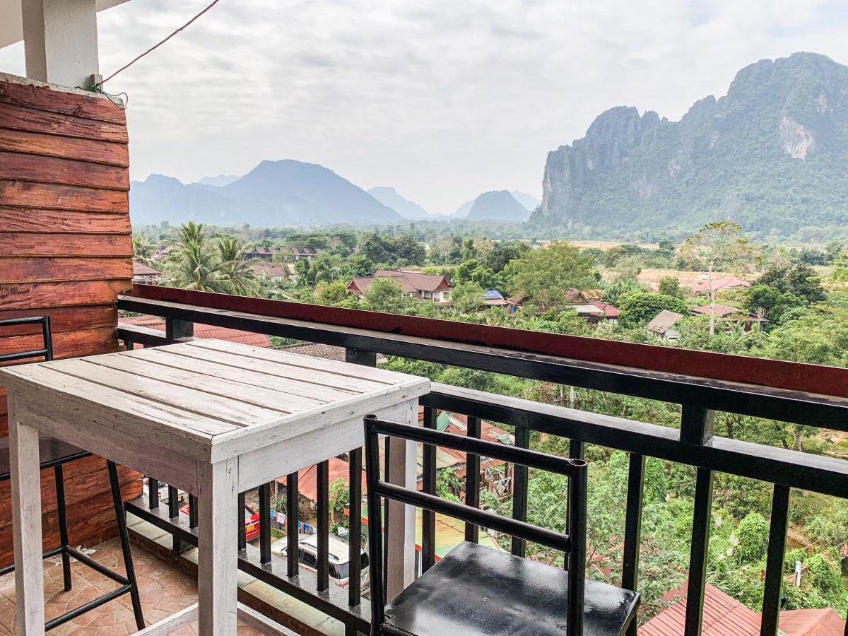 Bountang Mountain View Riverside Hotel Vang Vieng Exterior photo