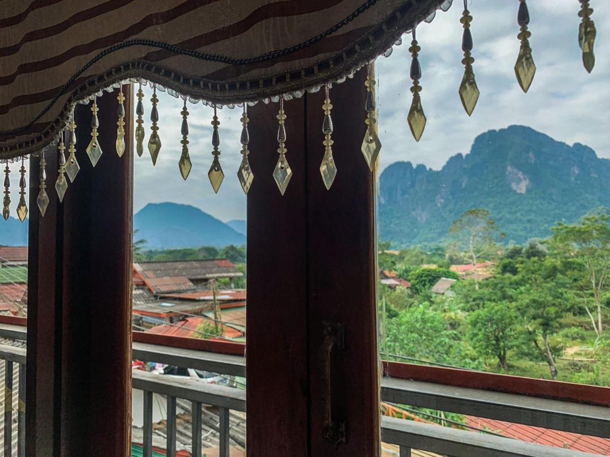 Bountang Mountain View Riverside Hotel Vang Vieng Exterior photo