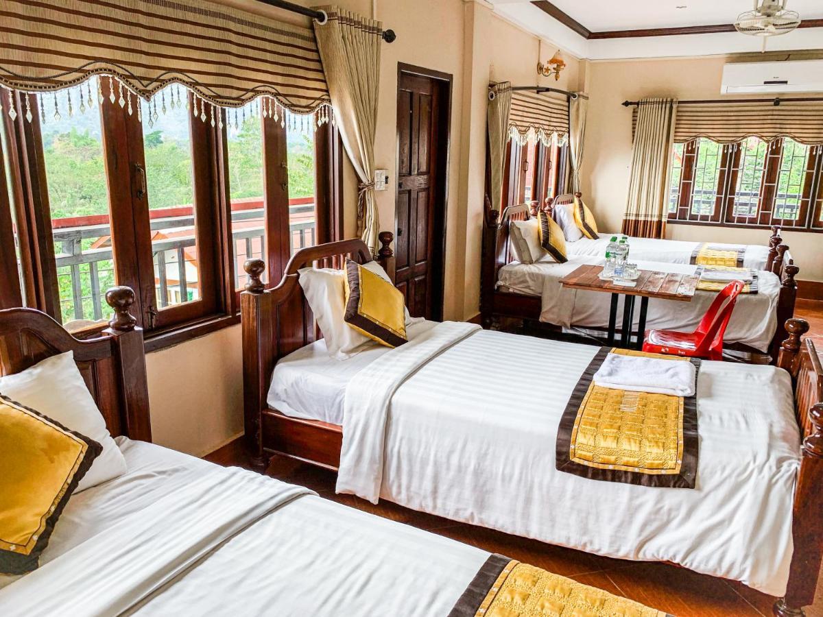 Bountang Mountain View Riverside Hotel Vang Vieng Exterior photo