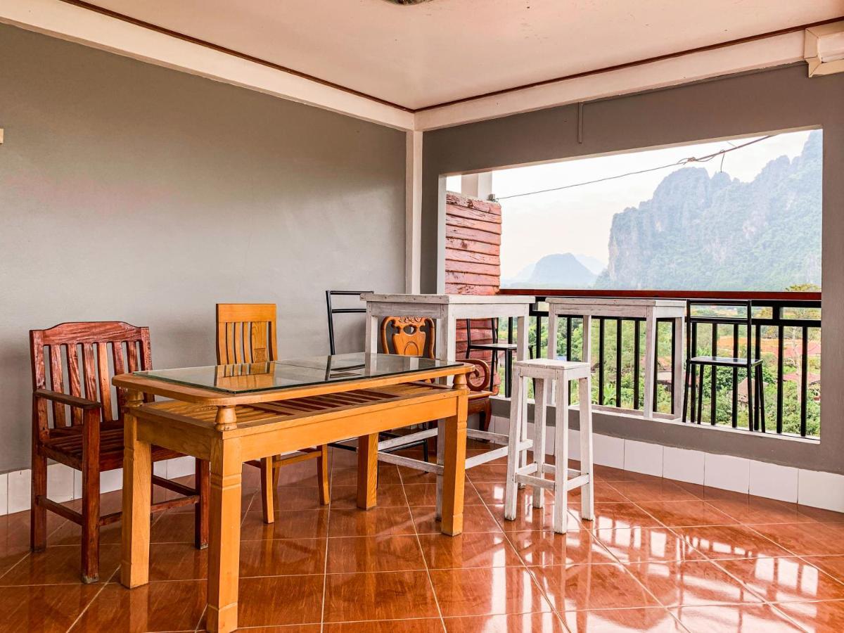 Bountang Mountain View Riverside Hotel Vang Vieng Exterior photo