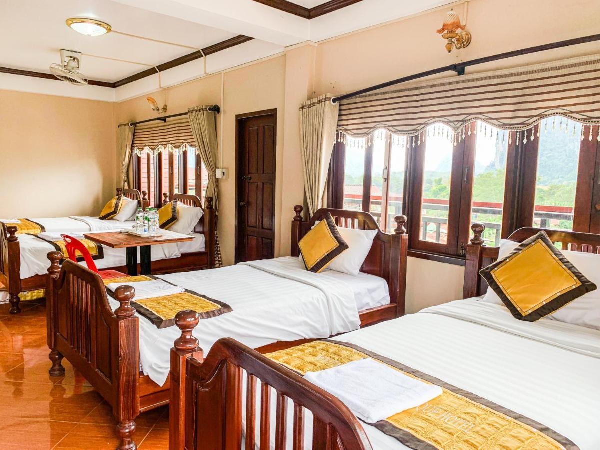Bountang Mountain View Riverside Hotel Vang Vieng Exterior photo