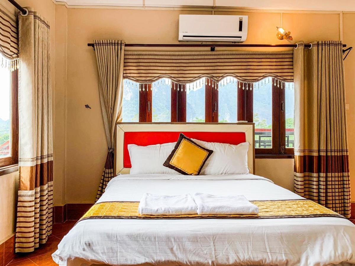 Bountang Mountain View Riverside Hotel Vang Vieng Exterior photo